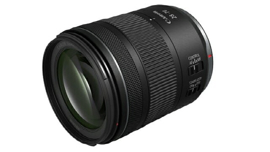 RF마운트 탑재 미러리스 카메라용 RF28-70mm F2.8 렌즈. 캐논코리아 제공